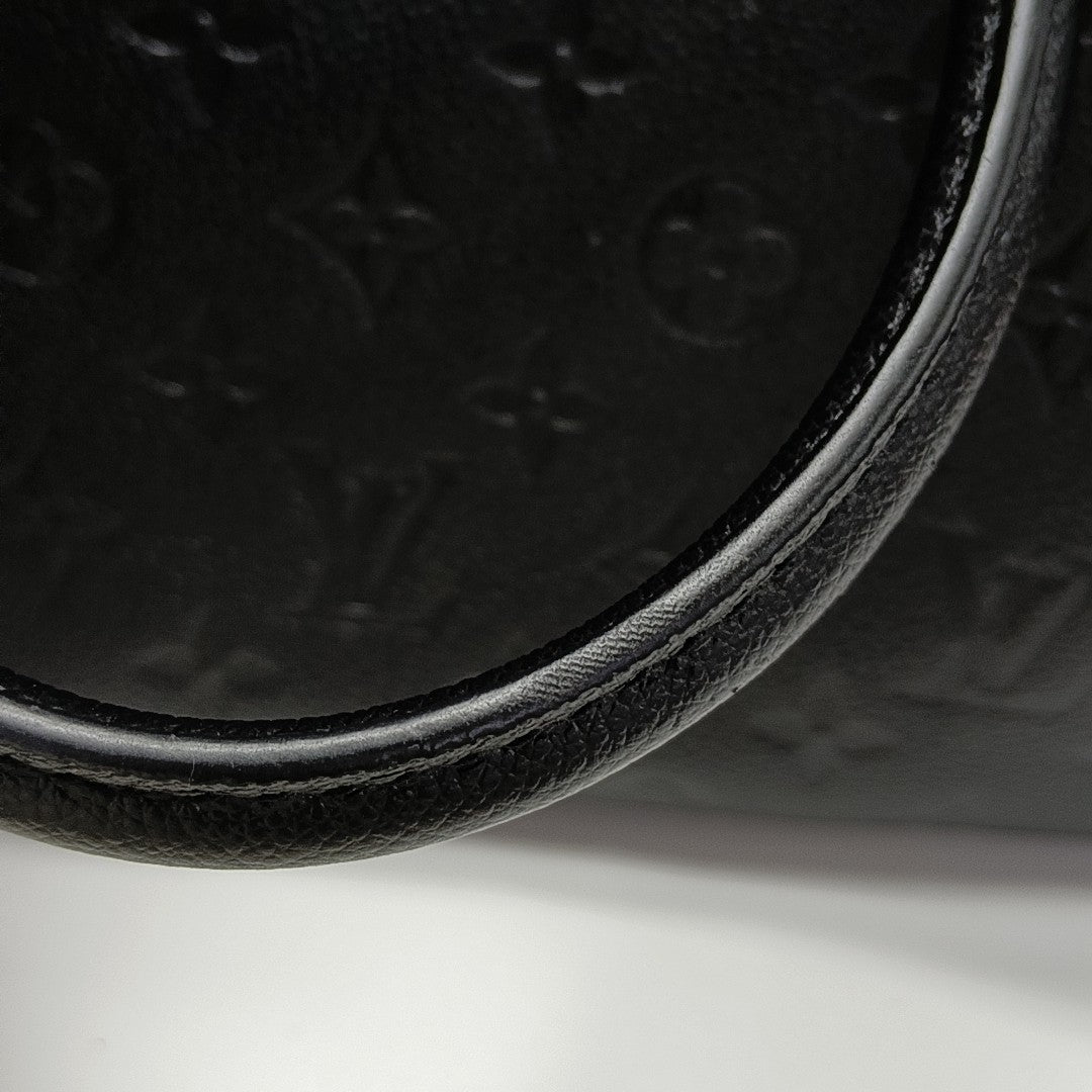 SPEEDY 25 Monogram Calfskin Black