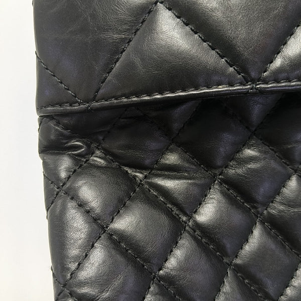 2.55 Quilted Calfskin Black