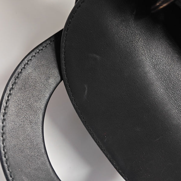 Lady Dior Mini Cannage Lambskin Black