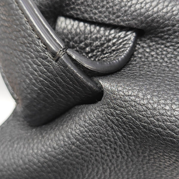 Calfskin Shoulder Bag Black