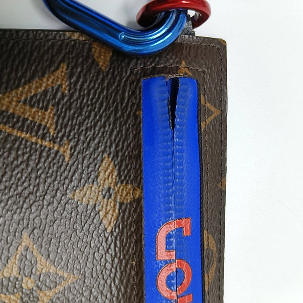 Monogram Coated Canvas Brown