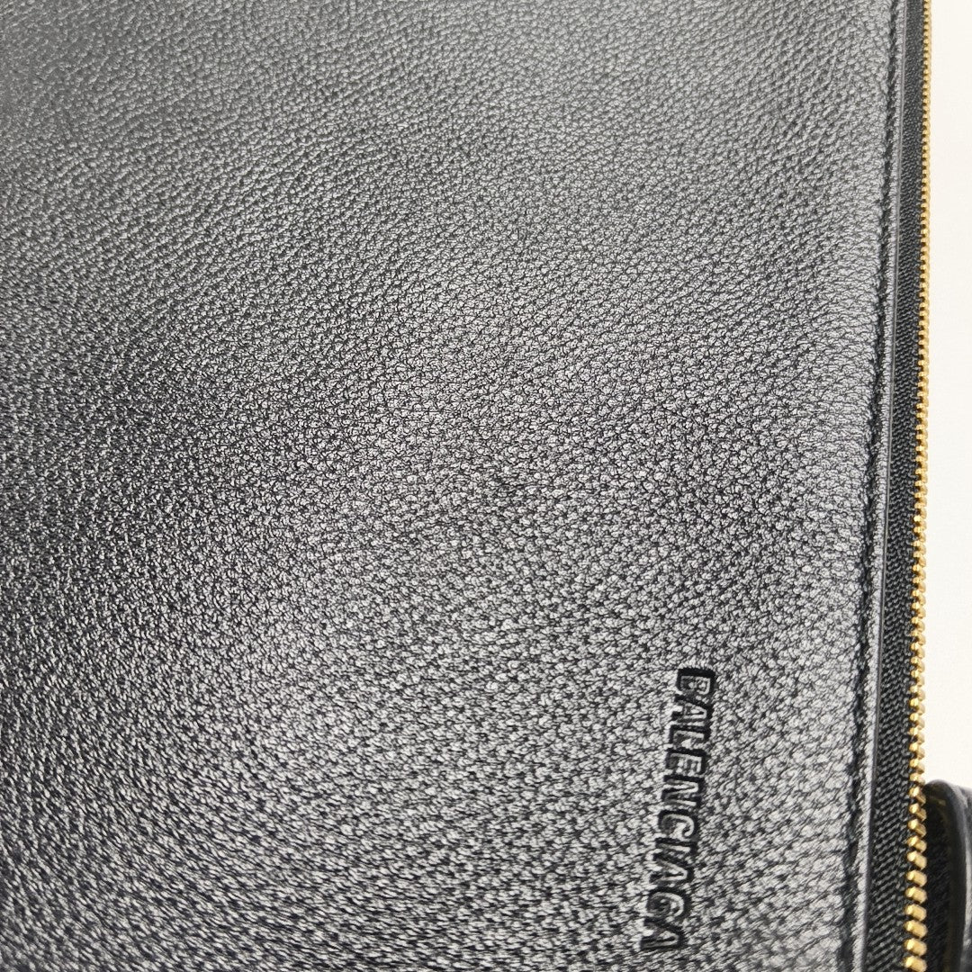 Calfskin Clutch Black