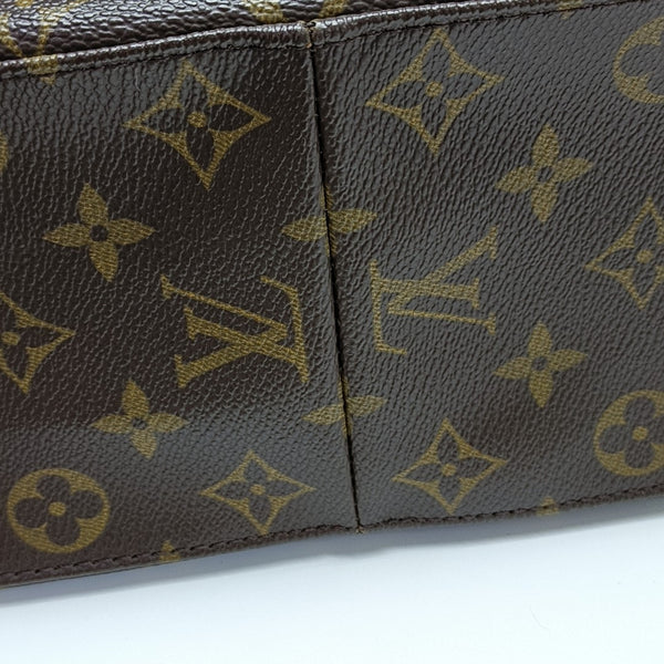 LOOPING GM Monogram Coated Canvas Brown