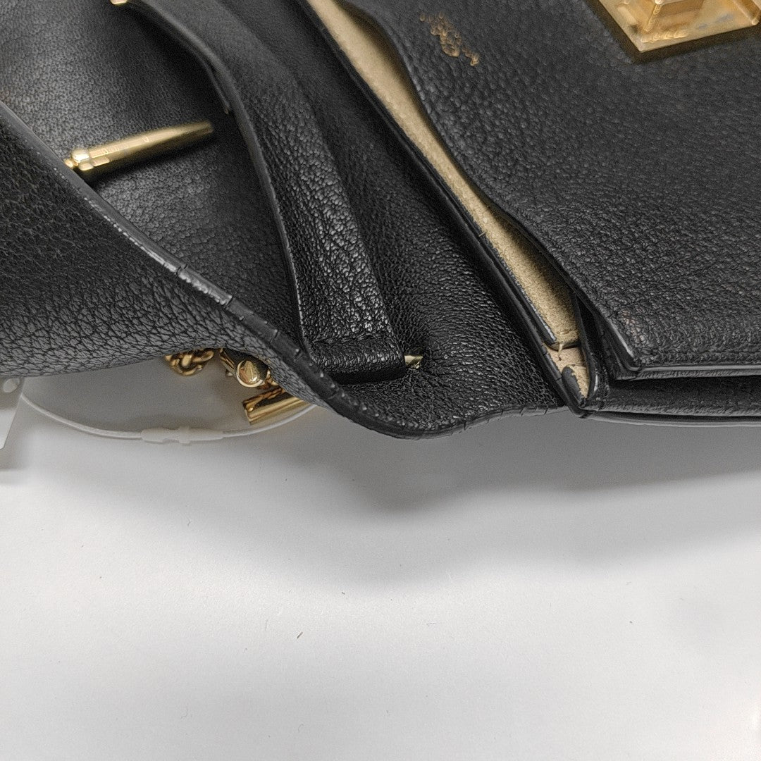 Drew Medium Calfskin Black