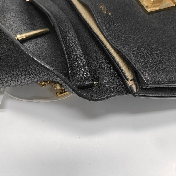Drew Medium Calfskin Black