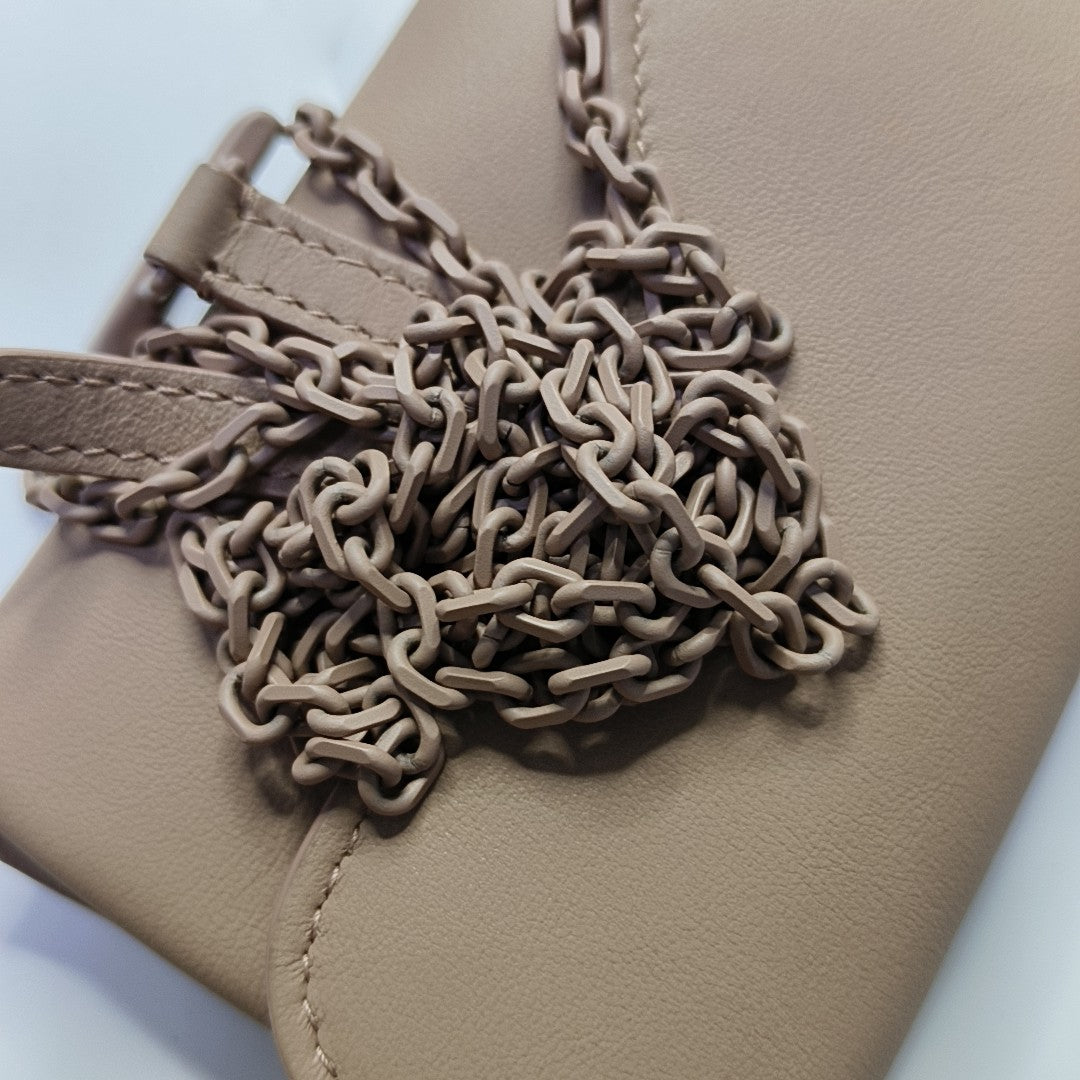Saddle Mini Calfskin Pink