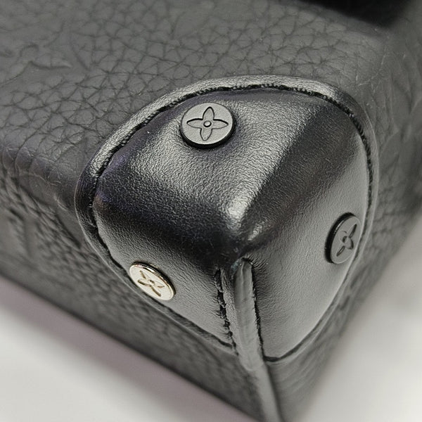 SOFT TRUNK Mini Monogram Calfskin Black