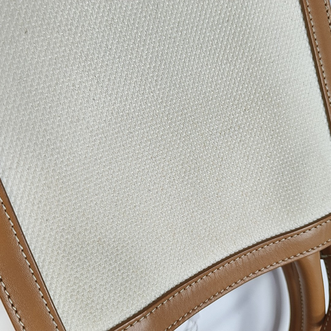 CABAS CELINE Mini Canvas White