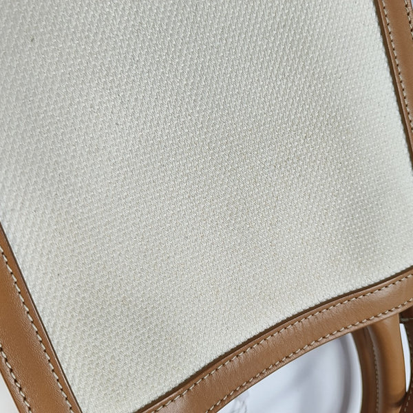 CABAS CELINE Mini Canvas White