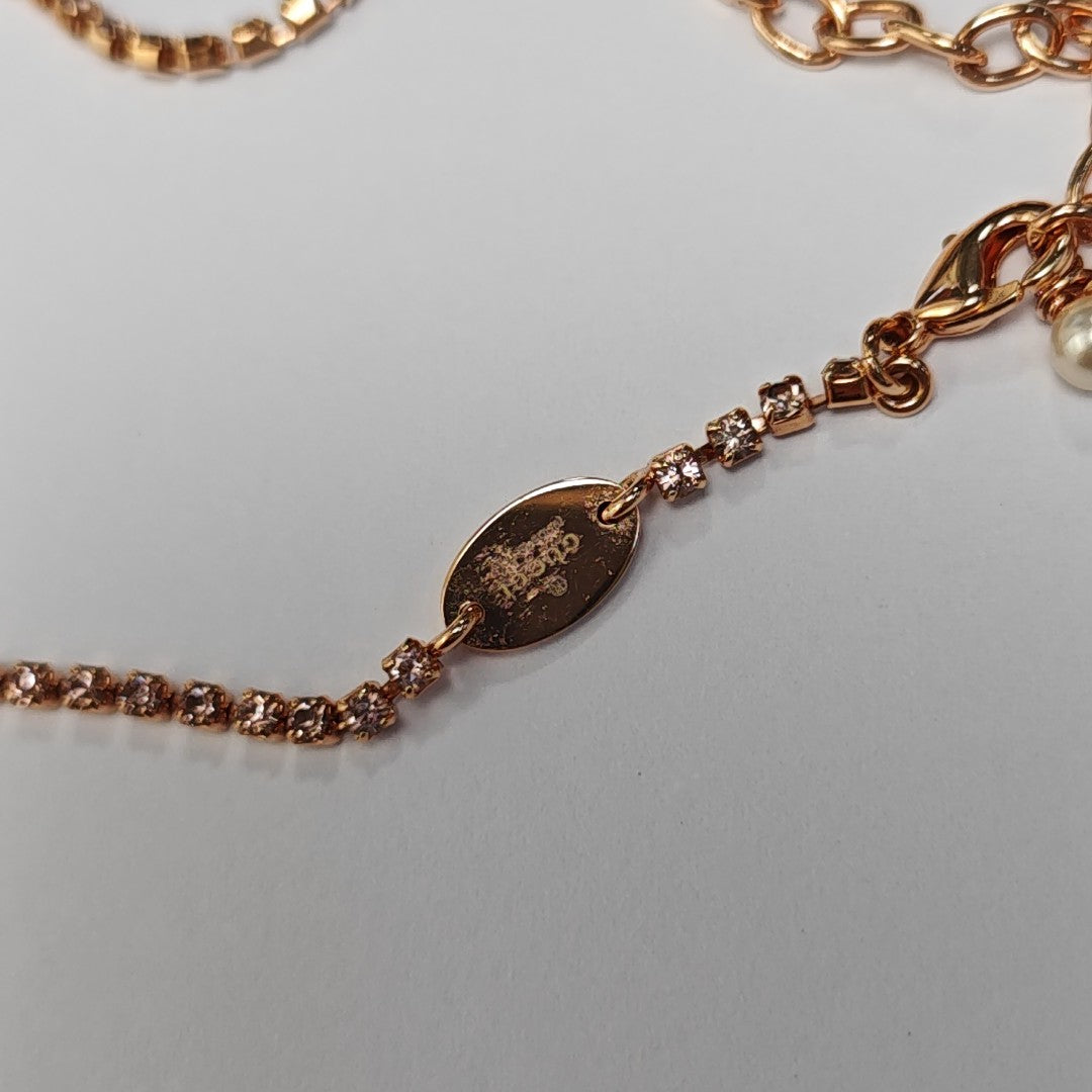 Metal Rose Gold Necklace