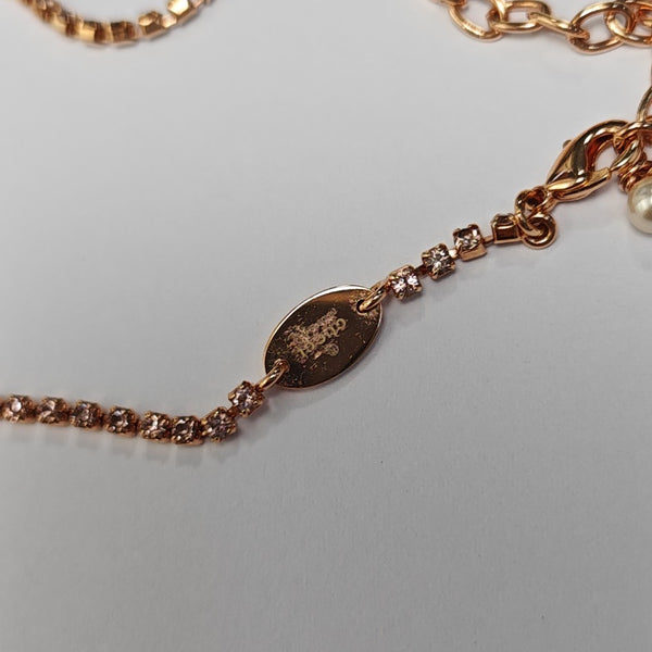 Metal Rose Gold Necklace