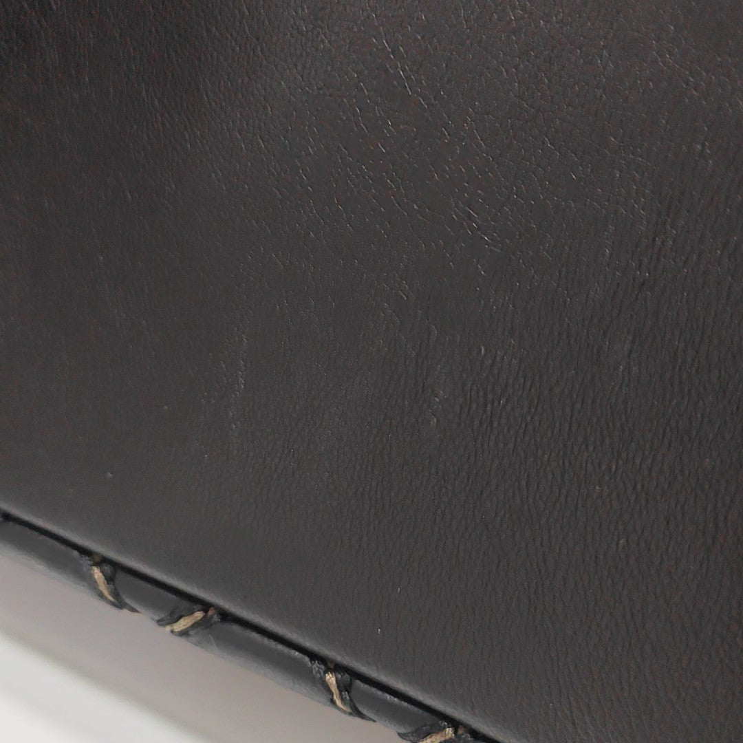 Quilted Calfskin Tote Bag Black