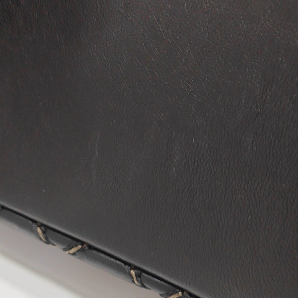 Quilted Calfskin Tote Bag Black