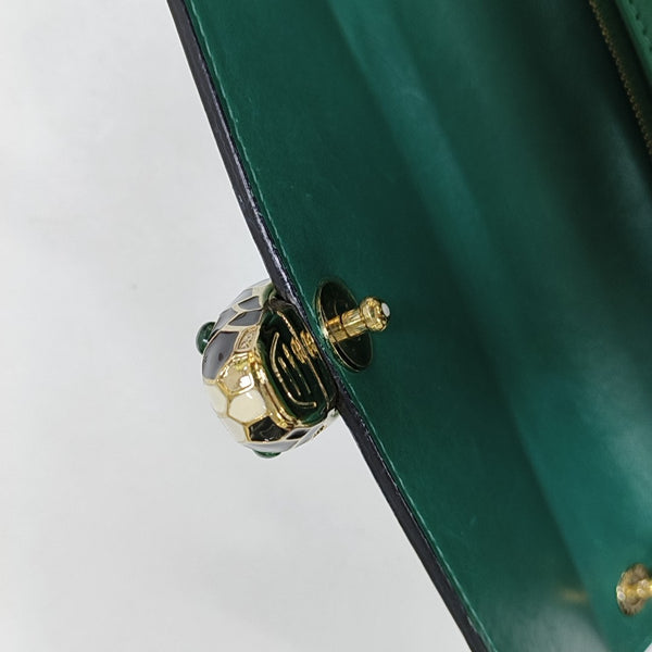 SERPENTI FOREVER Medium Calfskin Green