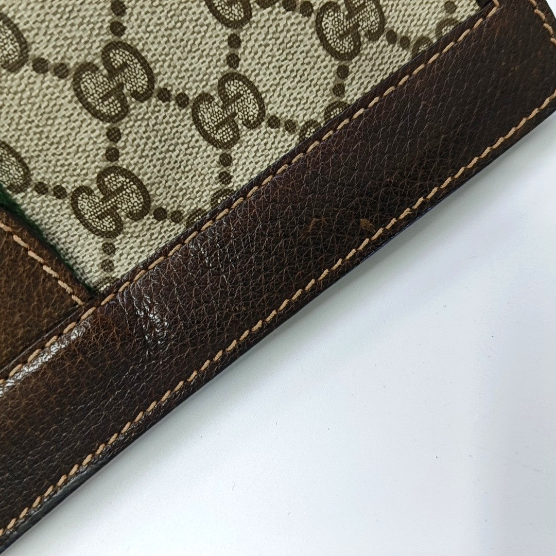 Authenticated pre-owned  Ophidia Monogram Coated Canvas Beige - Clutch at Looply