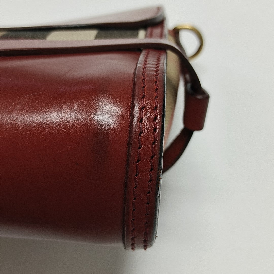 Abbott Medium Calfskin Red