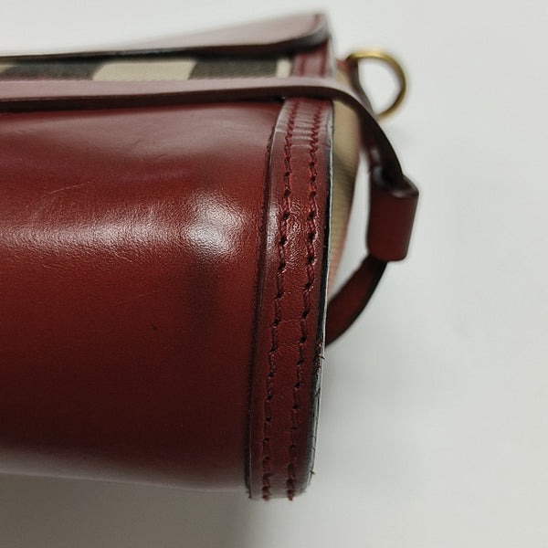 Abbott Medium Calfskin Red