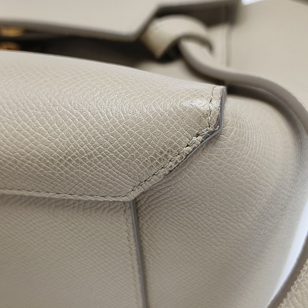 BELT Micro Calfskin Beige