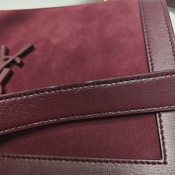 MONOGRAM Suede Red