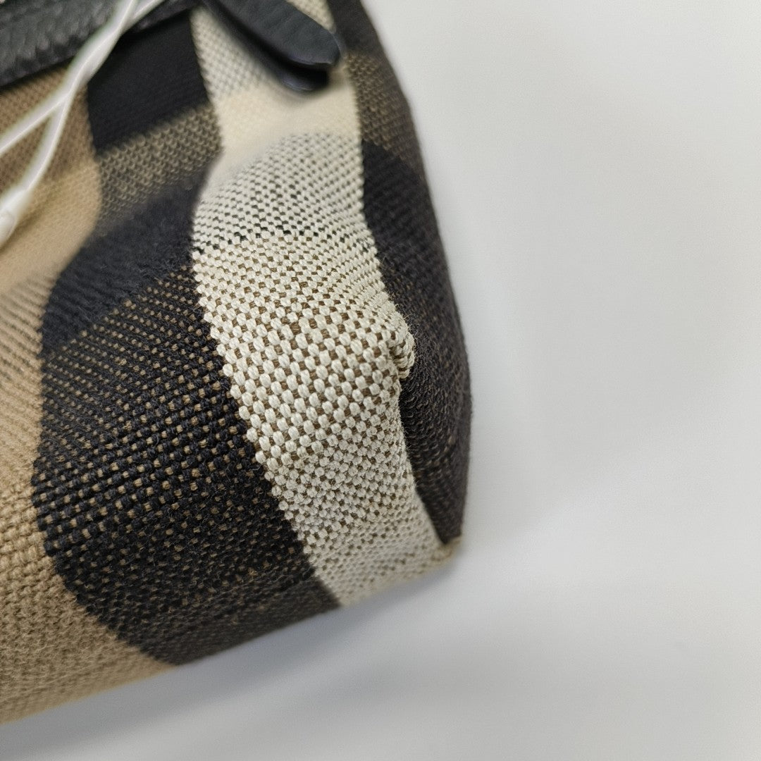 Canvas Shoulder Bag Brown