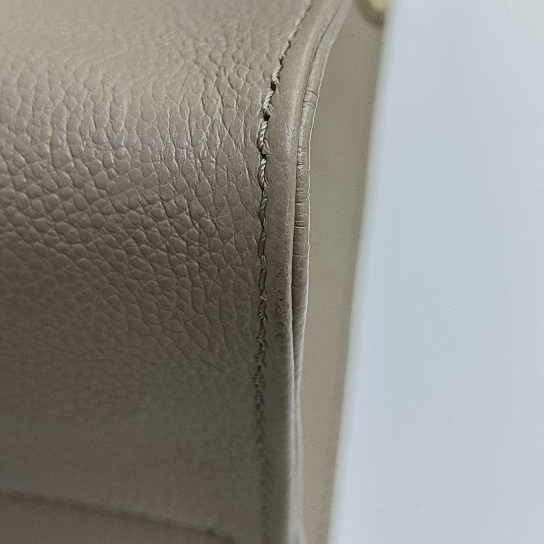 ONTHEGO MM Monogram Calfskin Gray