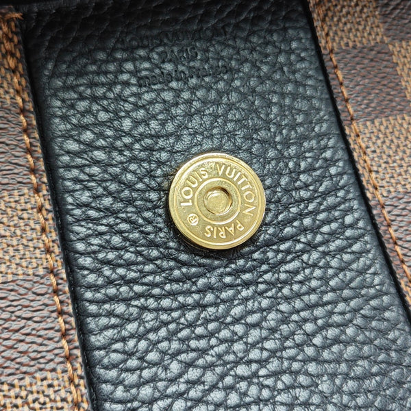 BOND STREET BB Damier Ebene Coated Canvas Brown