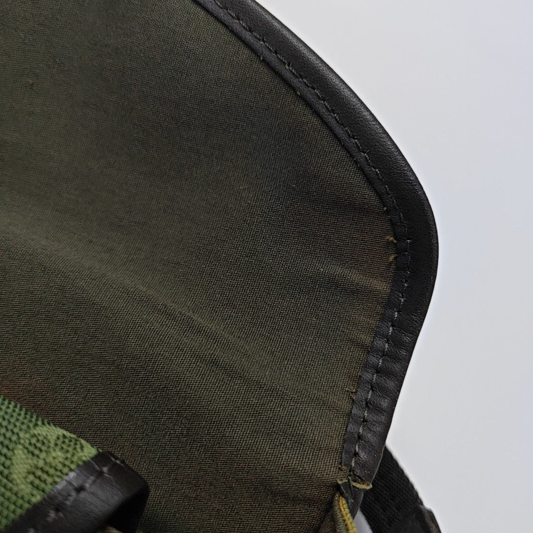 BERANGERE Monogram Canvas Green