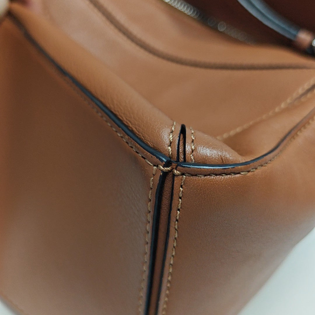 Puzzle Small Calfskin Brown