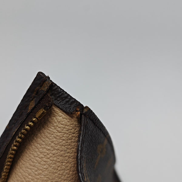 TOILET POCKET 26 Monogram Coated Canvas Brown