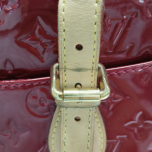 SUMMIT DRIVE Patent Leather Red