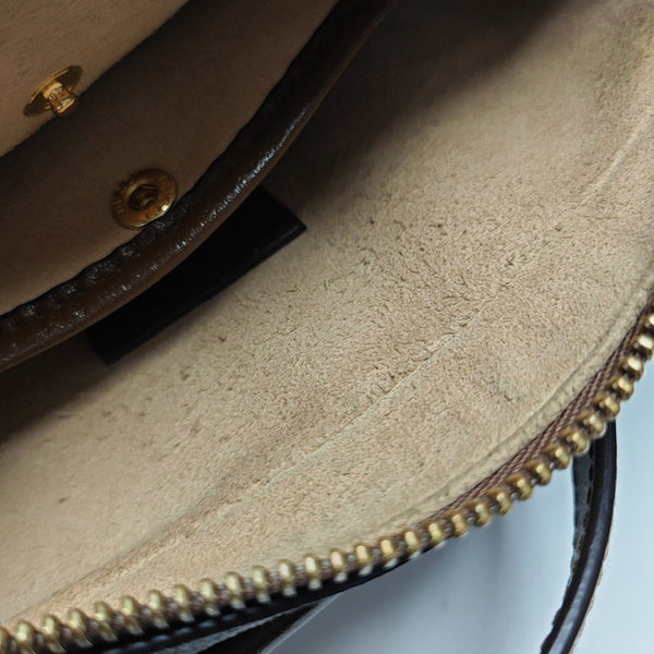 Bree Monogram Coated Canvas Beige