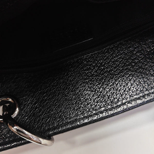 Full Moon Monogram Coated Canvas Black