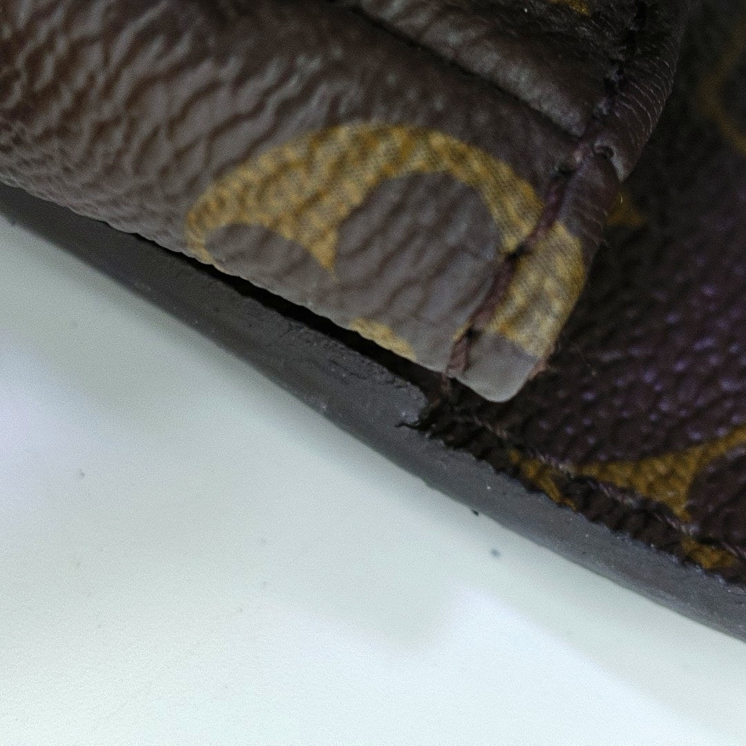 MÉTIS MM Monogram Coated Canvas Brown
