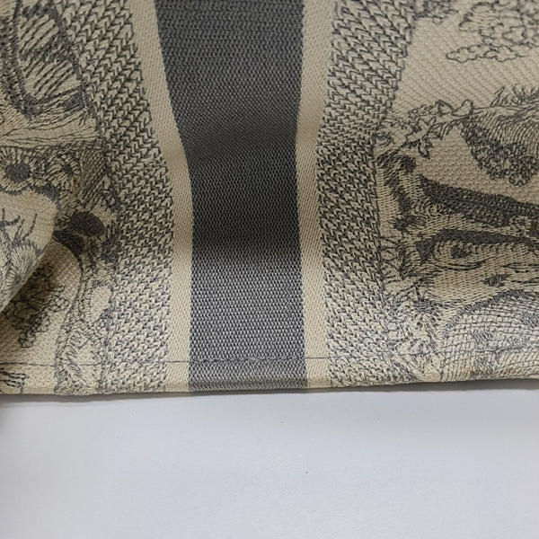 Book Tote Medium Canvas Gray