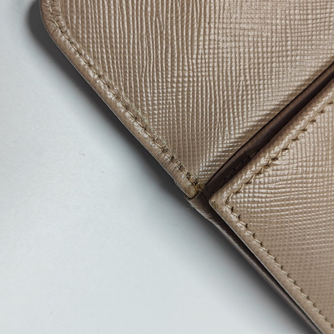 Saffiano Calfskin Wallet Pink