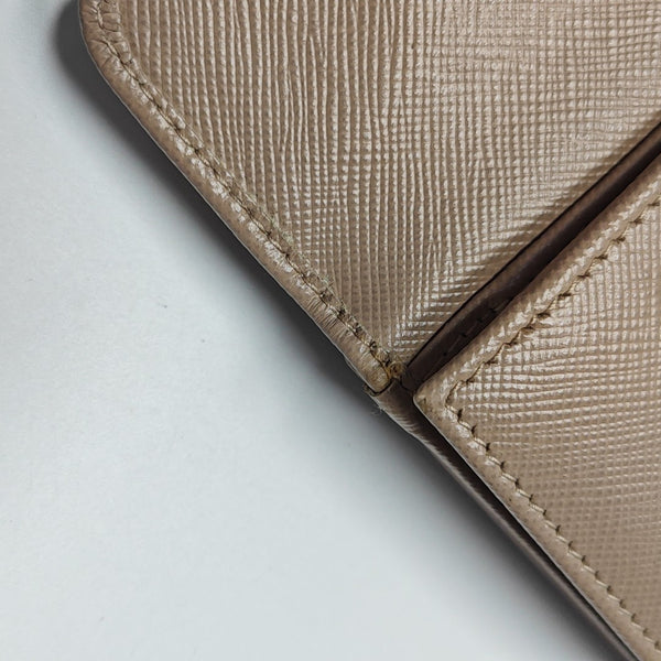 Saffiano Calfskin Wallet Pink