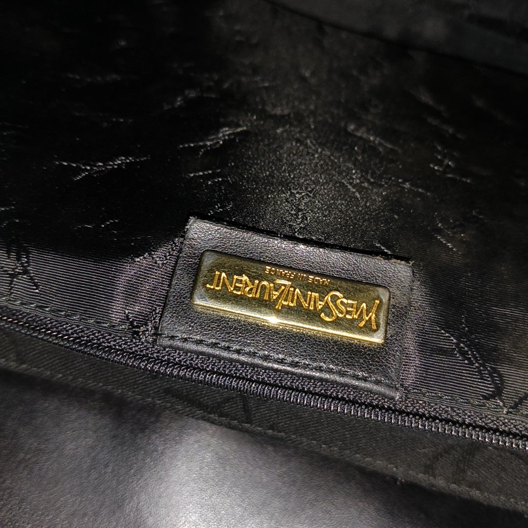 Canvas Shoulder Bag Black