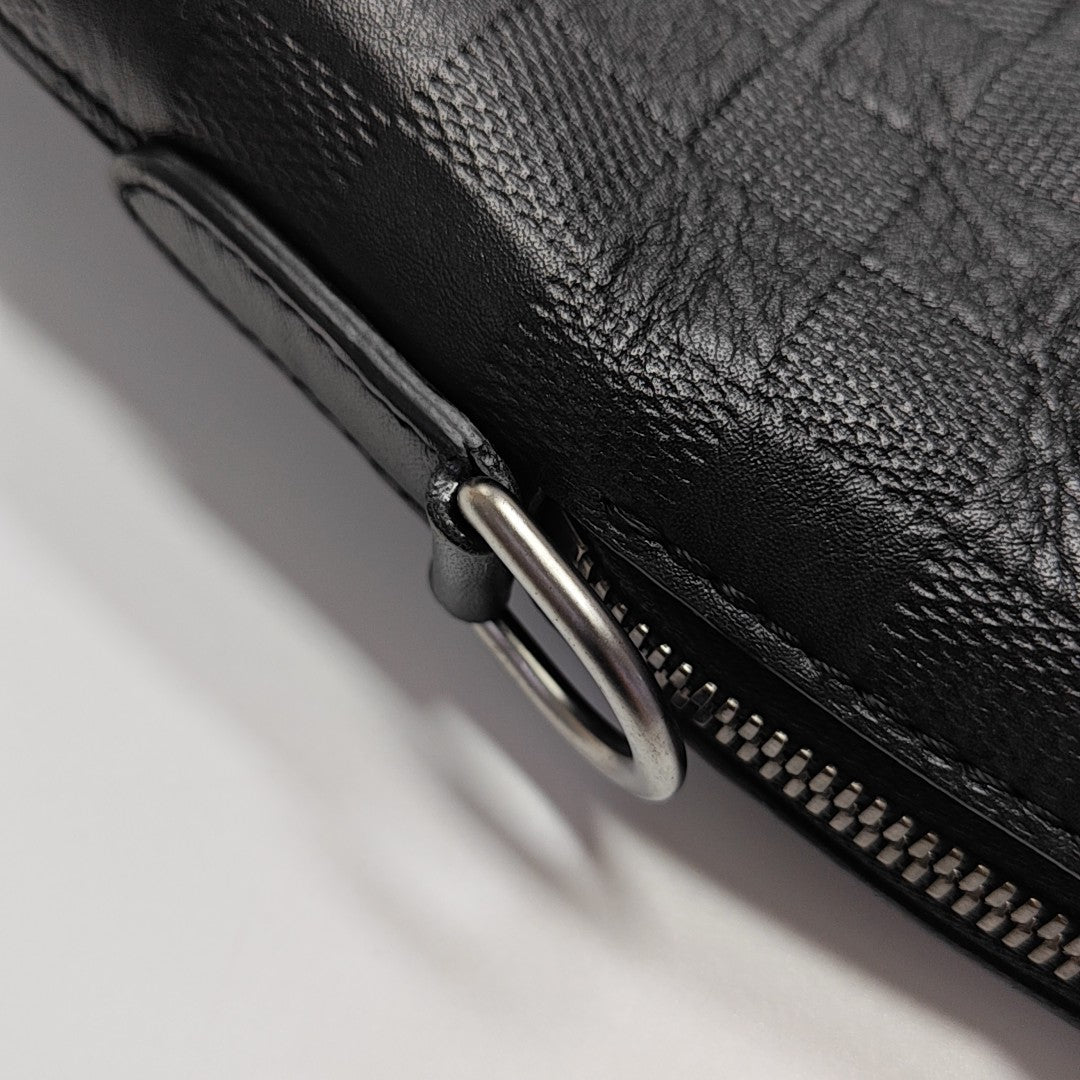 PORTE-DOCUMENTS Damier Graphite Calfskin Black