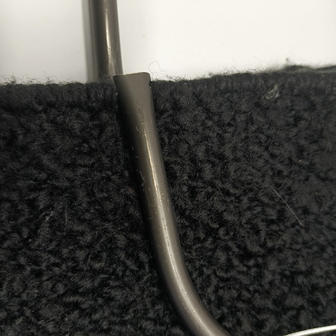 Fabric Top Handle Bag Black