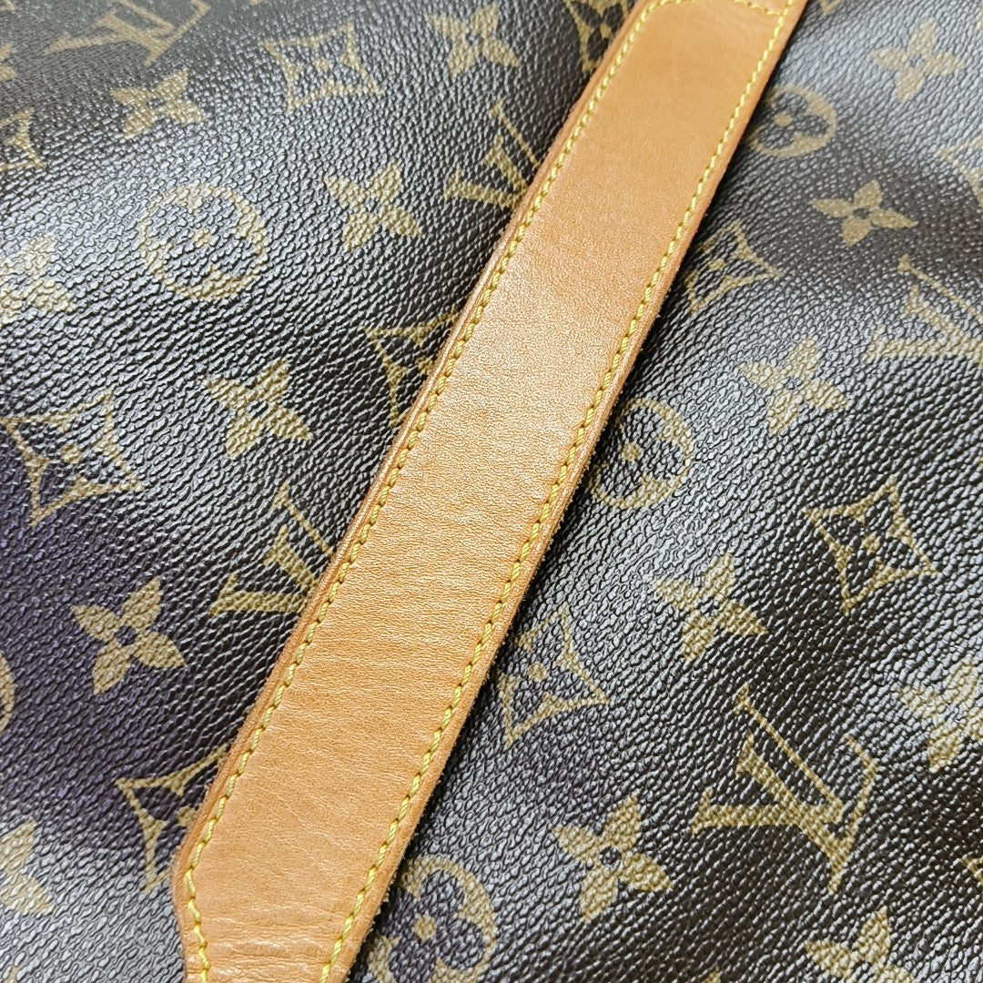 VALMY Monogram Coated Canvas Brown