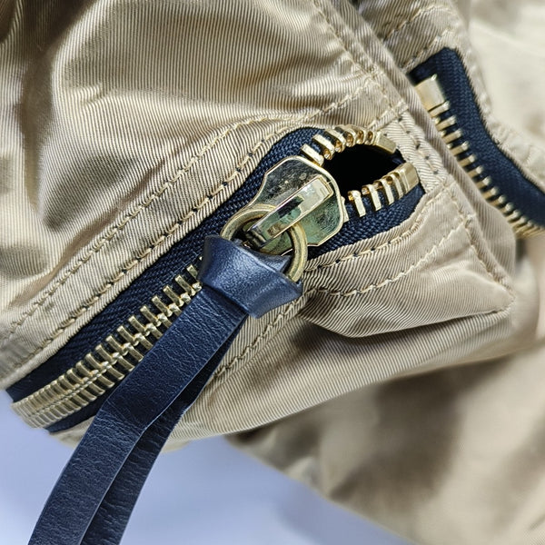 The Rucksack Medium Nylon Gold