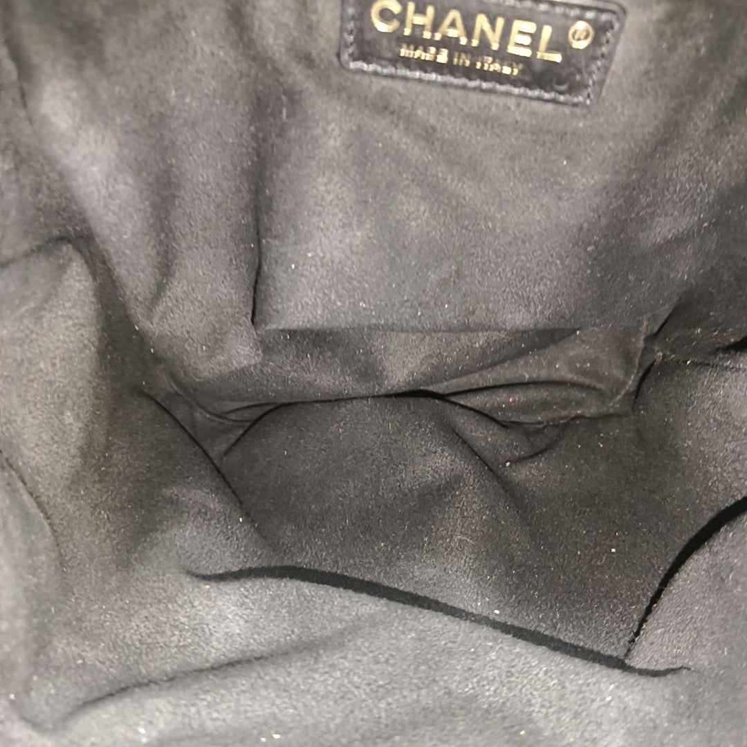 DEAUVILLE Small Grained Calfskin Black