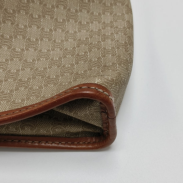 MACADAM CLUTCHES Coated Canvas Beige