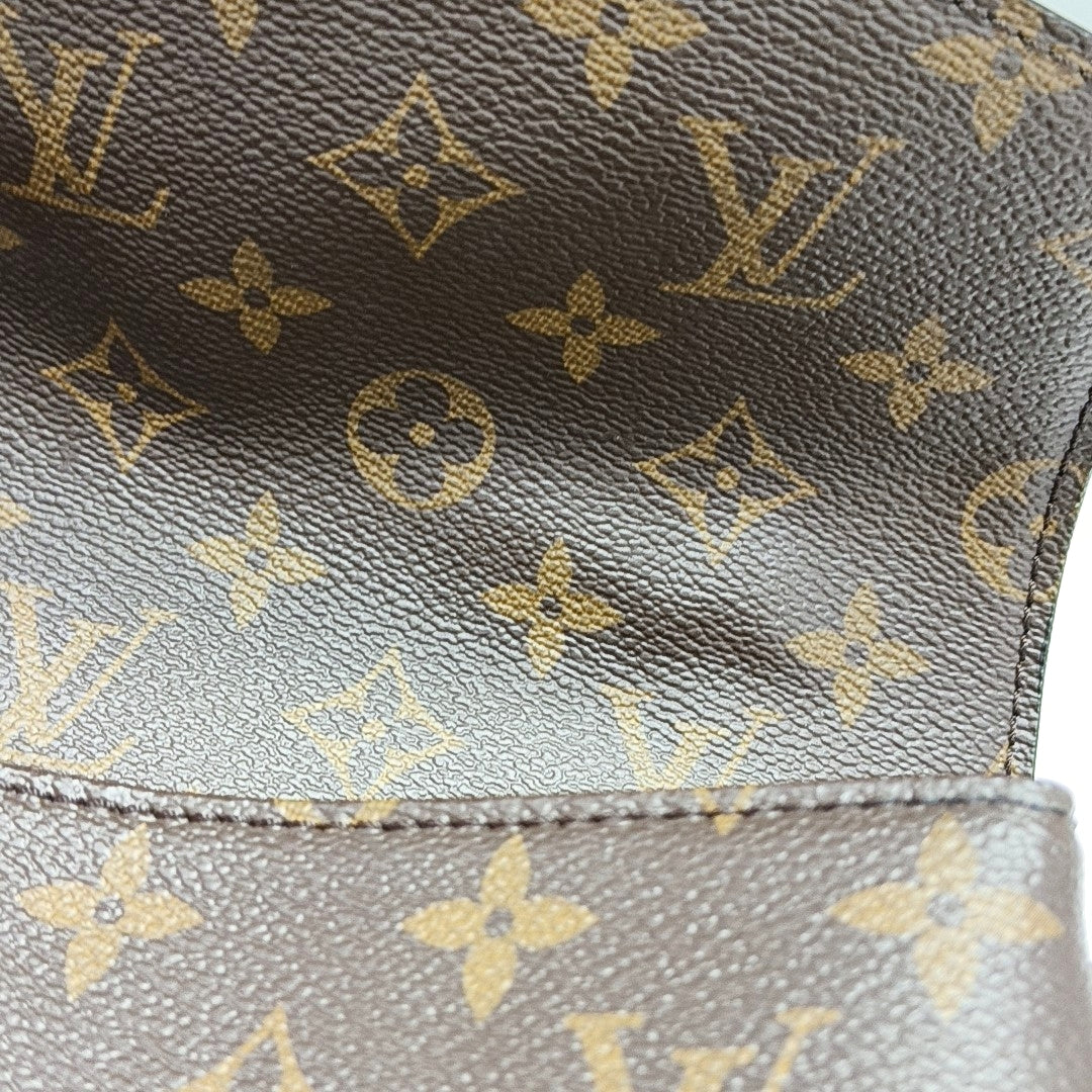 MÉTIS MM Monogram Coated Canvas Brown