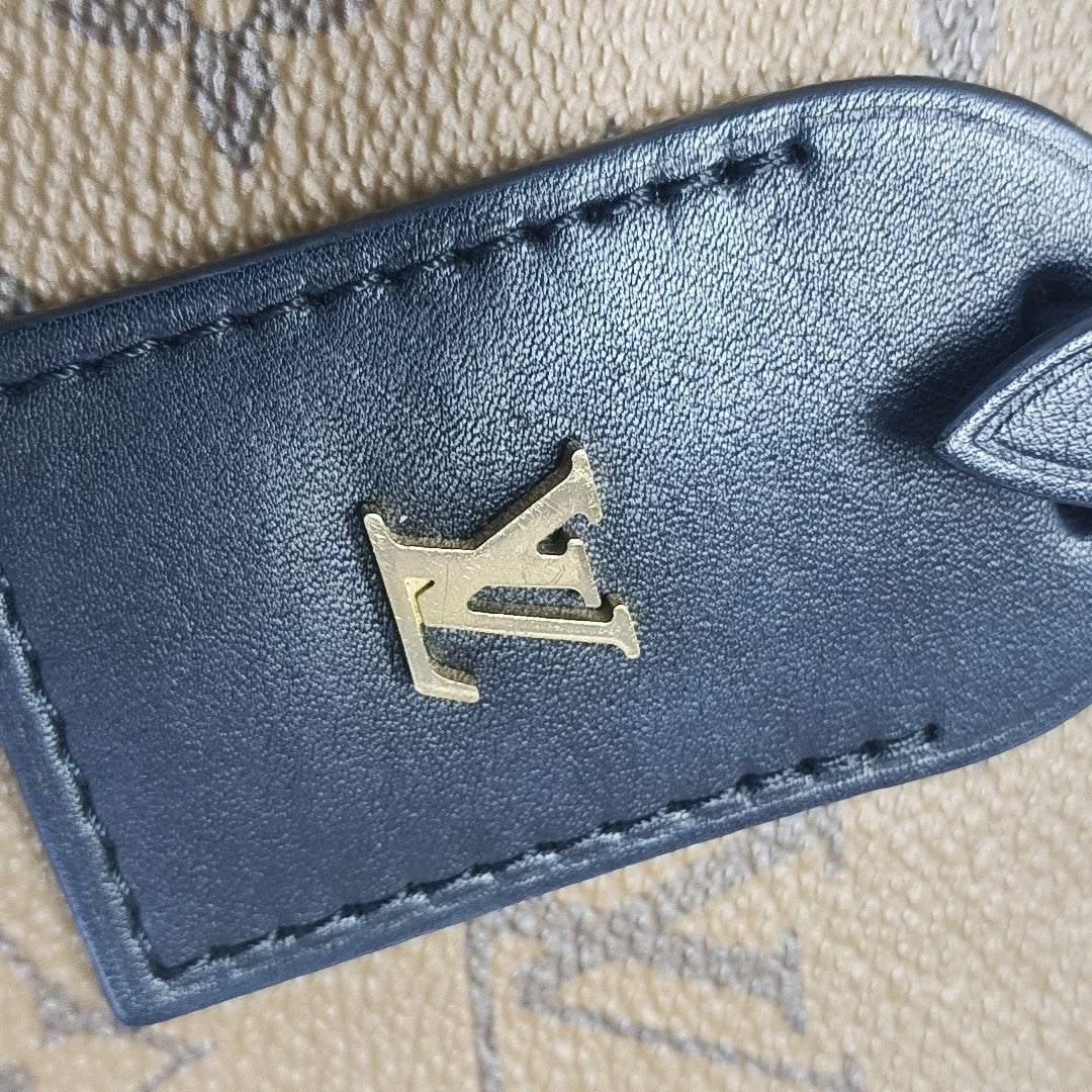 BOITE CHAPEAU Mini Monogram Coated Canvas Brown