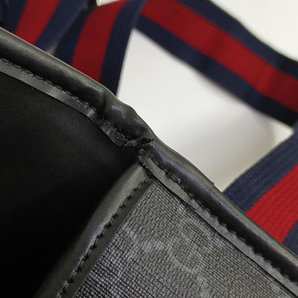 Neo Vintage Monogram Coated Canvas Black