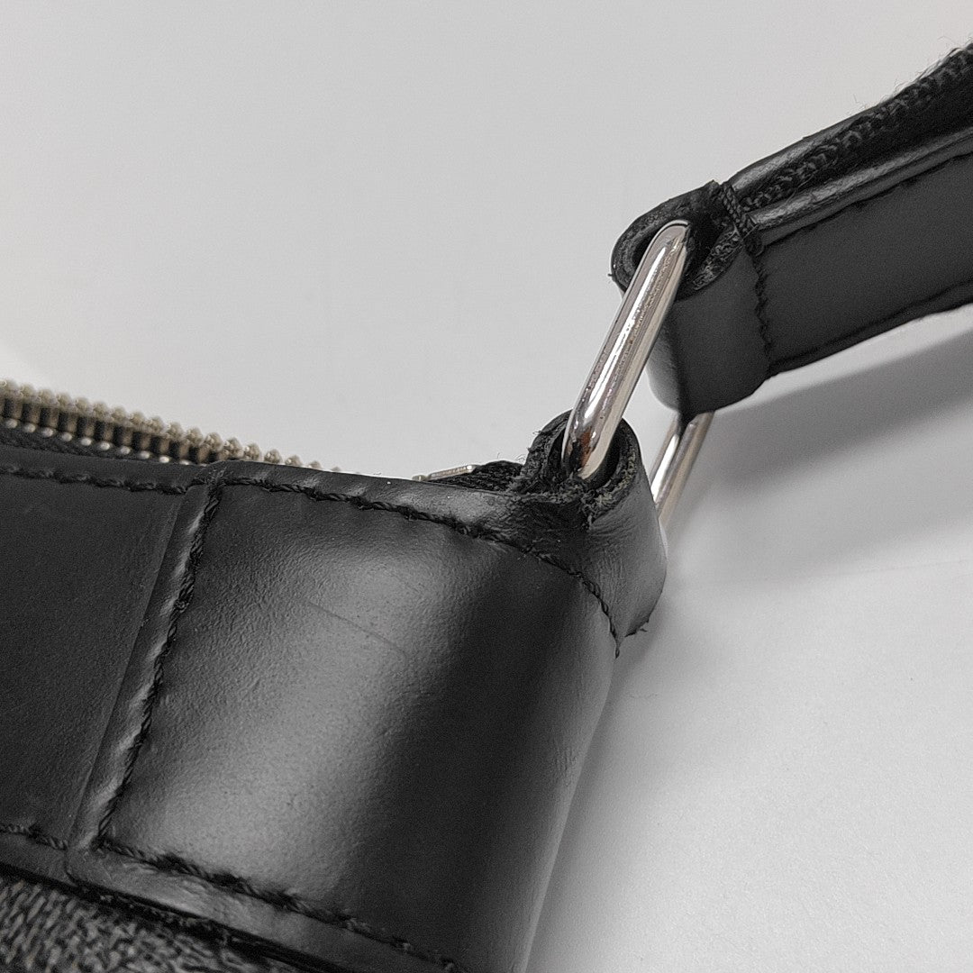 MICK MM Damier Graphite Coated Canvas Gray