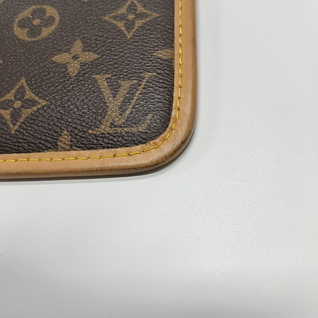 CARRYALL PM Monogram Coated Canvas Brown