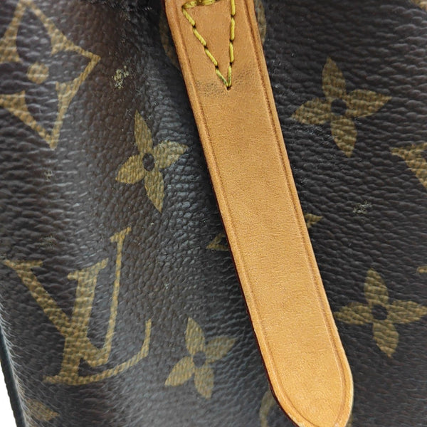 MONTAIGNE Monogram Coated Canvas Brown