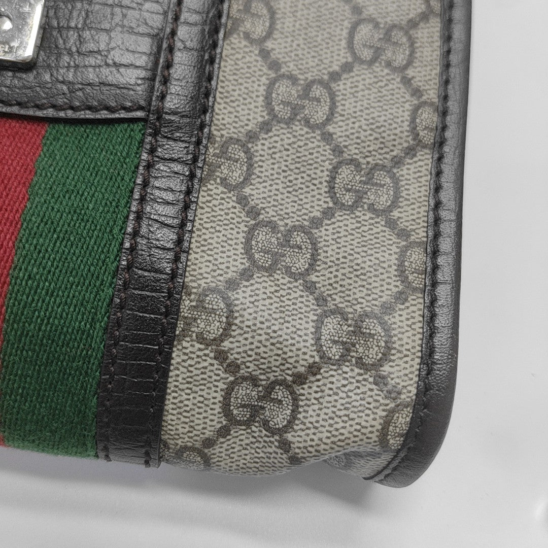 Coated Canvas Belt Bag Beige